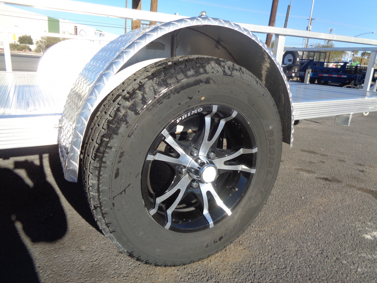 New 2023 Primo * UT6X10-STD * 10ft Aluminum Trailer w/ Bi-Fold Tailgate