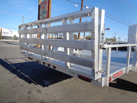 New 2023 Primo * UT6X10-STD * 10ft Aluminum Trailer w/ Bi-Fold Tailgate