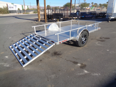 New 2023 Primo * UT6X10-STD * 10ft Aluminum Trailer w/ Bi-Fold Tailgate
