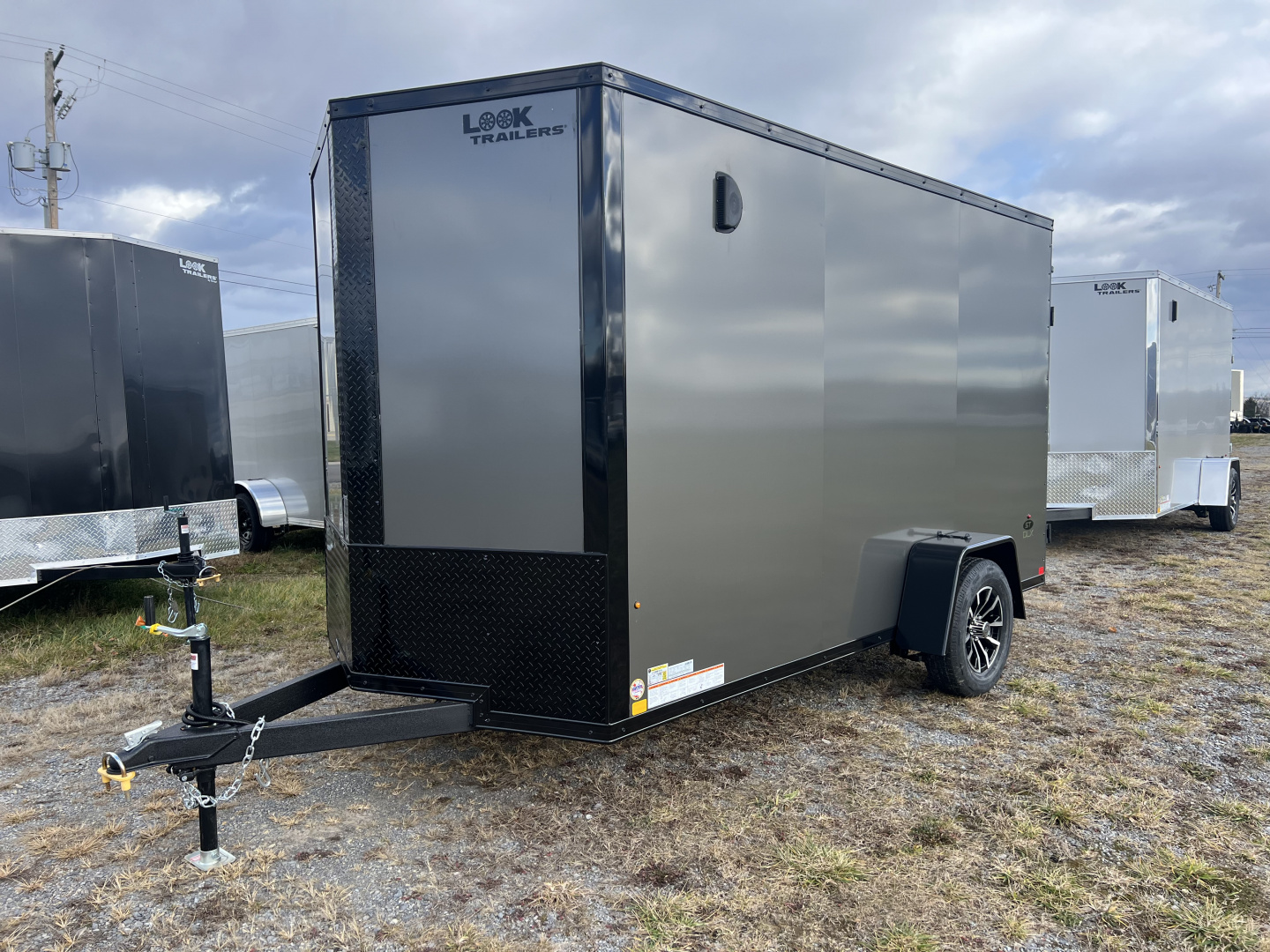 New 2026 Look Trailers 6X12 3K ST-DLX RAMP DOOR Cargo / Enclosed Trailer