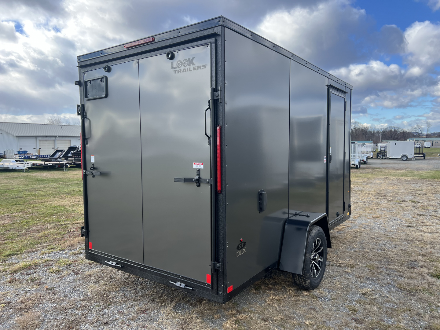 New 2026 Look Trailers 6X12 3K ST-DLX RAMP DOOR Cargo / Enclosed Trailer