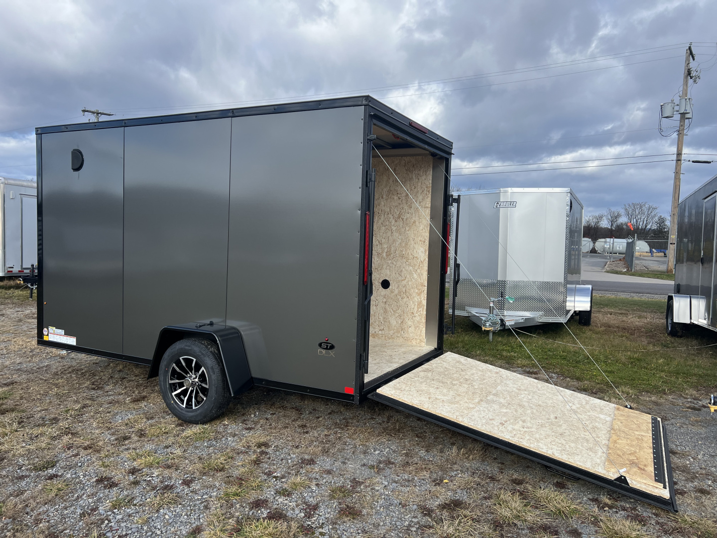 New 2026 Look Trailers 6X12 3K ST-DLX RAMP DOOR Cargo / Enclosed Trailer