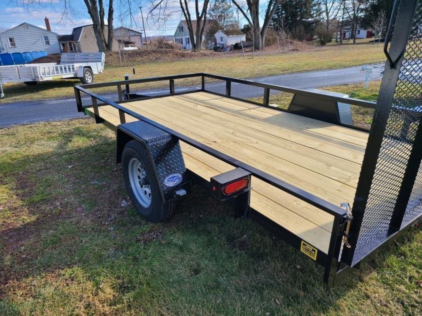 New 2026 MCT MFG 6'4"x12' Landscape Trailer Utility Trailer