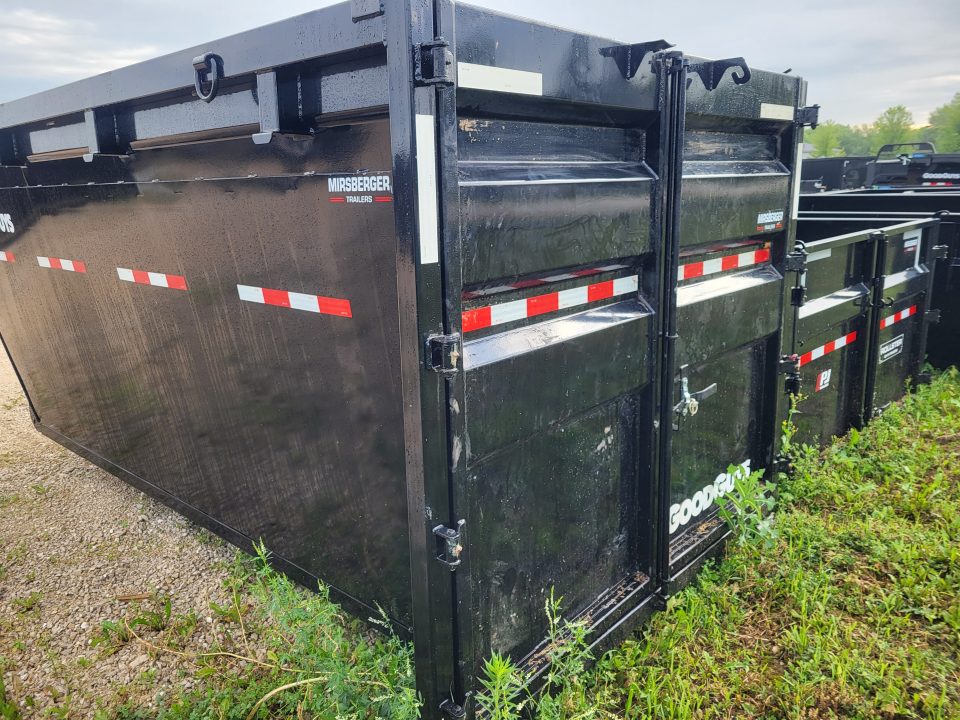 New 2026 Good Guys Trailers 83X14 ROLL OFF DUMP BIN 6' SIDES