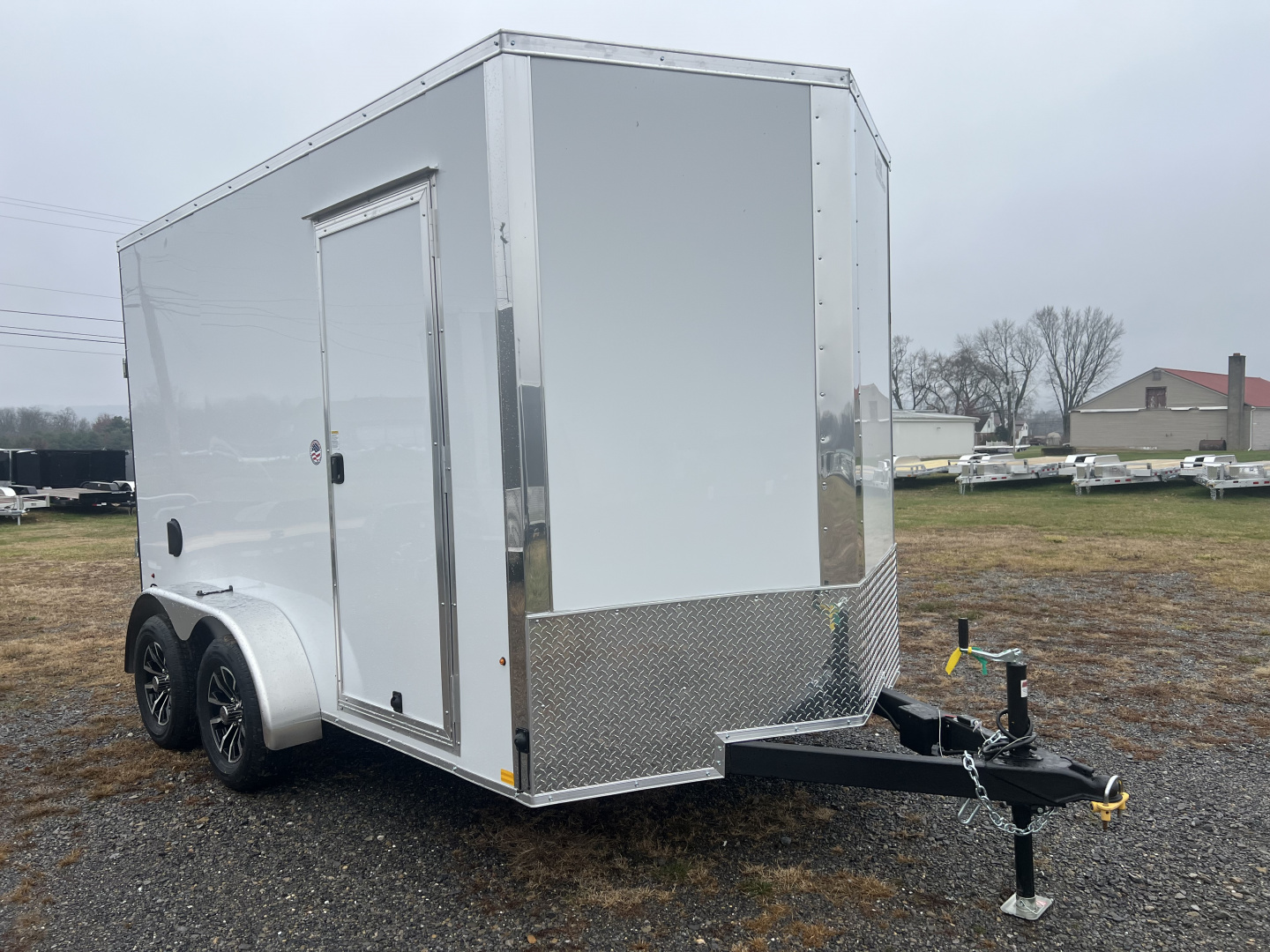 New 2026 Look Trailers 7x12 7K RAMP DOOR ST DLX Cargo / Enclosed Trailer