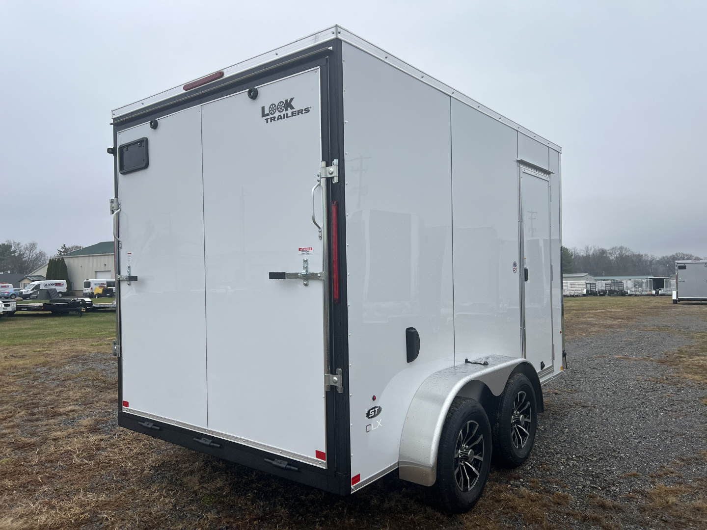 New 2026 Look Trailers 7x12 7K RAMP DOOR ST DLX Cargo / Enclosed Trailer
