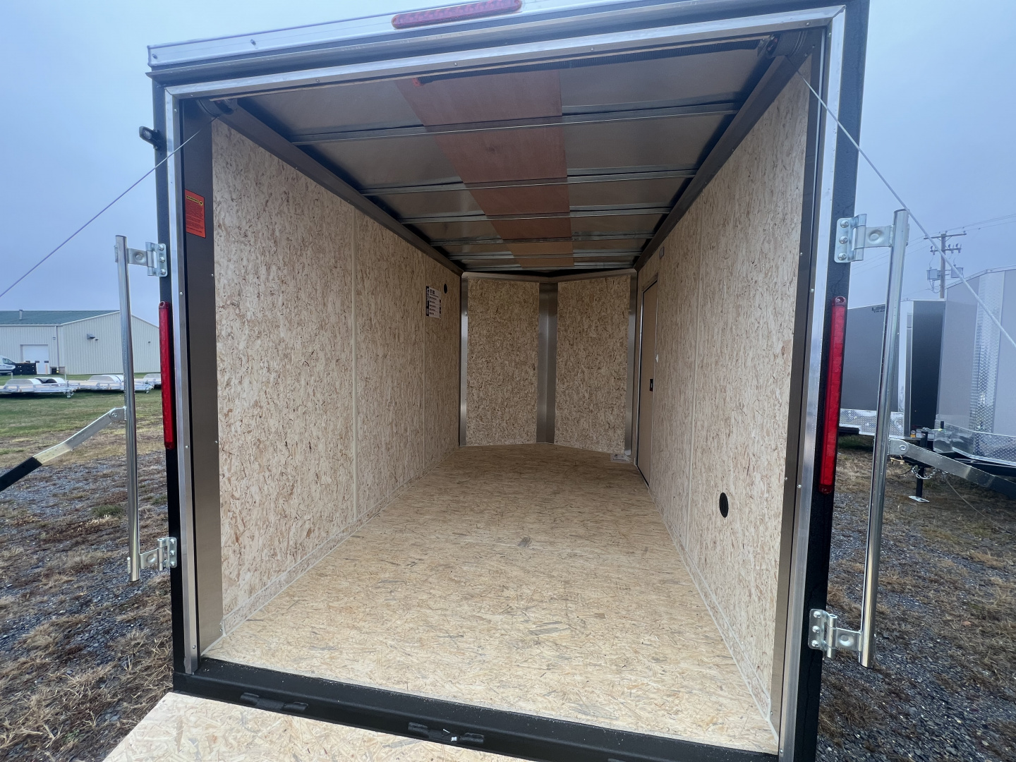New 2026 Look Trailers 7x12 7K RAMP DOOR ST DLX Cargo / Enclosed Trailer