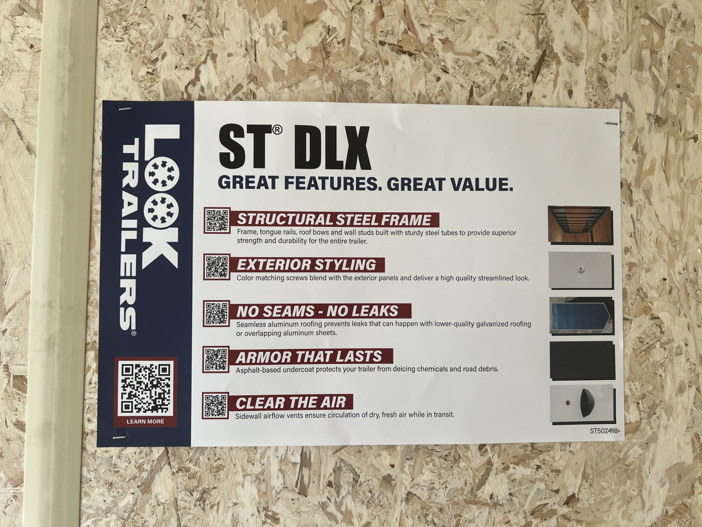 New 2026 Look Trailers 7x12 7K RAMP DOOR ST DLX Cargo / Enclosed Trailer