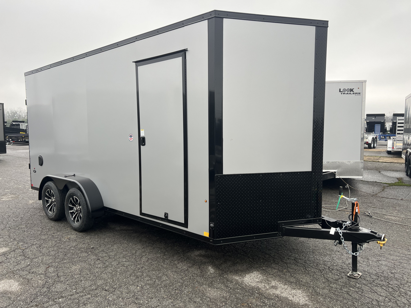 New 2026 Look Trailers 7x16 7K ST DLX RAMP DOOR Cargo / Enclosed Trailer