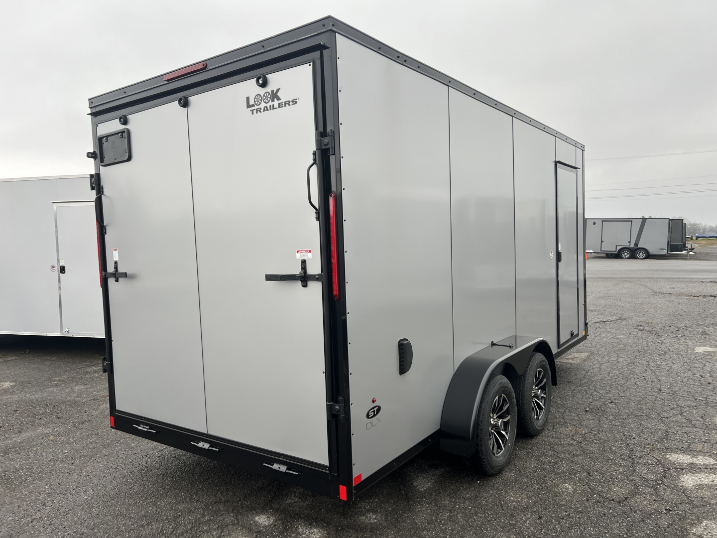 New 2026 Look Trailers 7x16 7K ST DLX RAMP DOOR Cargo / Enclosed Trailer