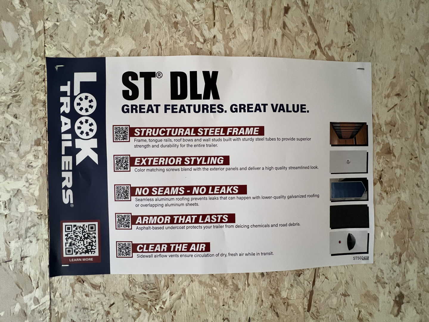 New 2026 Look Trailers 7x16 7K ST DLX RAMP DOOR Cargo / Enclosed Trailer