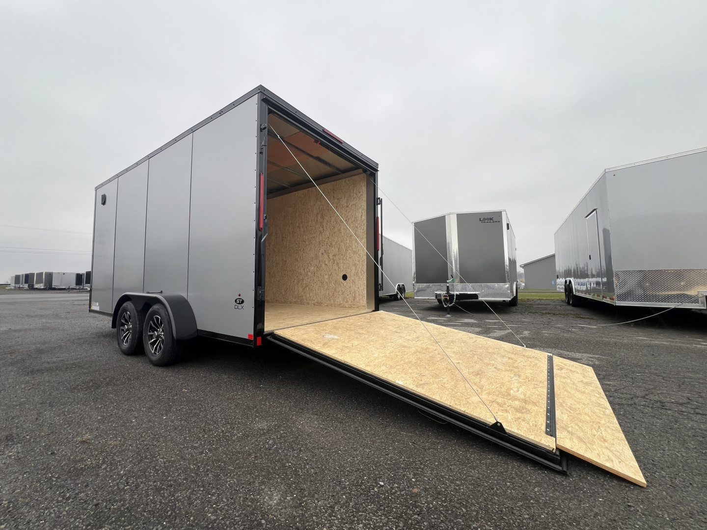 New 2026 Look Trailers 7x16 7K ST DLX RAMP DOOR Cargo / Enclosed Trailer