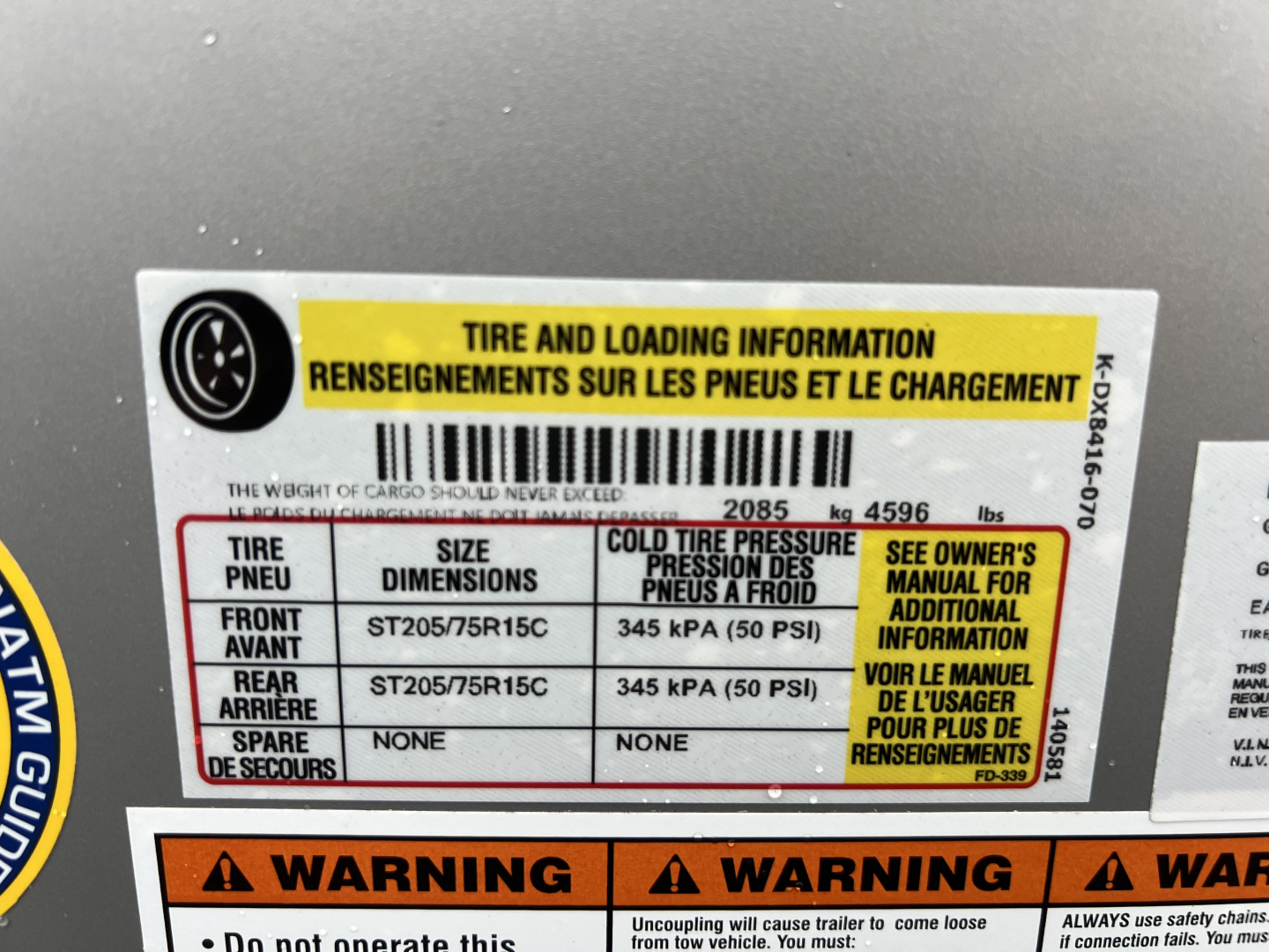 New 2026 Look Trailers 7x16 7K ST DLX RAMP DOOR Cargo / Enclosed Trailer