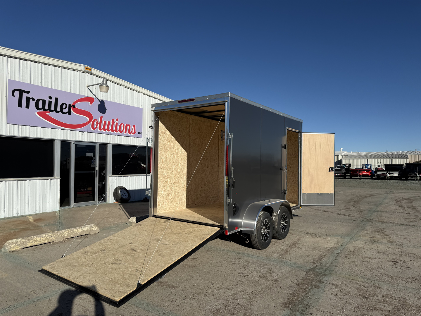 New 2026 Look Trailers 6' X 12' Tandem Cargo / Enclosed Trailer
