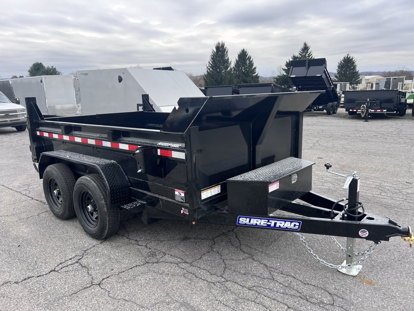 New 2026 Sure-Trac 6x10 10K Low Pro Dump Trailer
