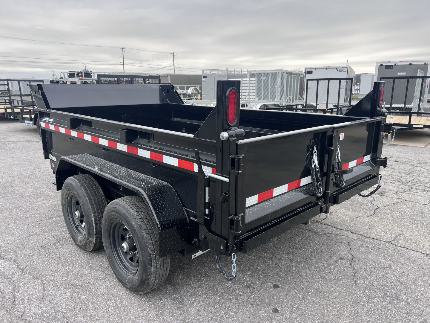 New 2026 Sure-Trac 6x10 10K Low Pro Dump Trailer