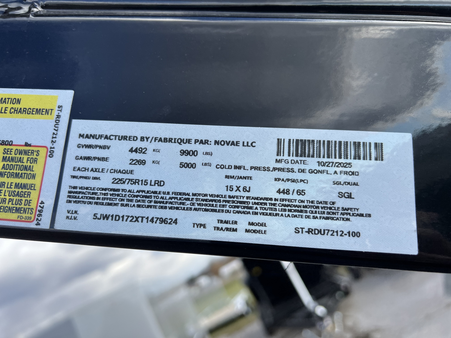 New 2026 Sure-Trac 6X12 10K Dump Trailer