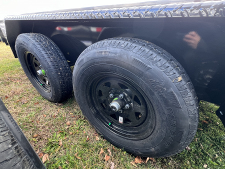 New 2026 Sure-Trac 7X14 7K Mesh Side Landscape Utility Trailer