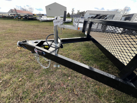 New 2026 Sure-Trac 7X14 7K Mesh Side Landscape Utility Trailer