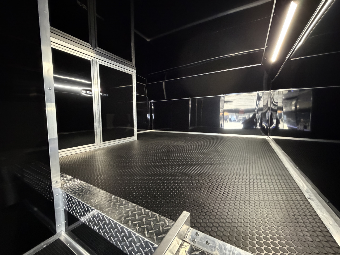 New 2026 Haulmark 44 Gooseneck Bathroom Race Trailer, Polycor, Insulated, Air Prep, A/C, Awnings, Race Ready
