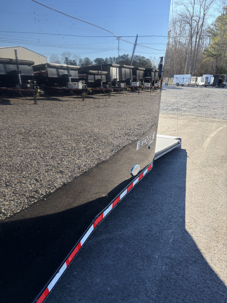 New 2026 Haulmark 44 Gooseneck Bathroom Race Trailer, Polycor, Insulated, Air Prep, A/C, Awnings, Race Ready