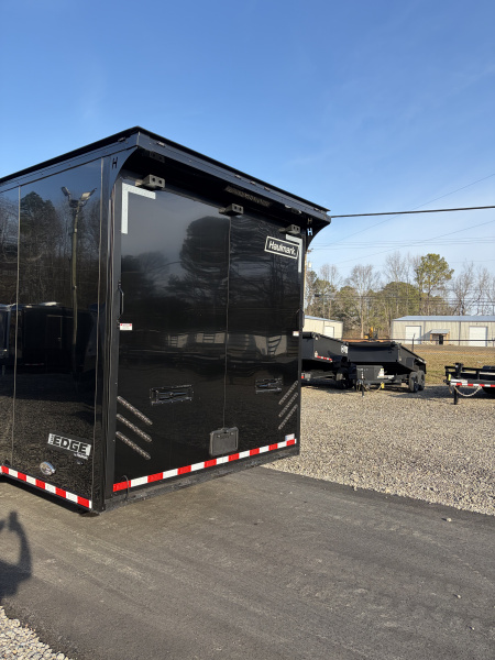 New 2026 Haulmark 44 Gooseneck Bathroom Race Trailer, Polycor, Insulated, Air Prep, A/C, Awnings, Race Ready