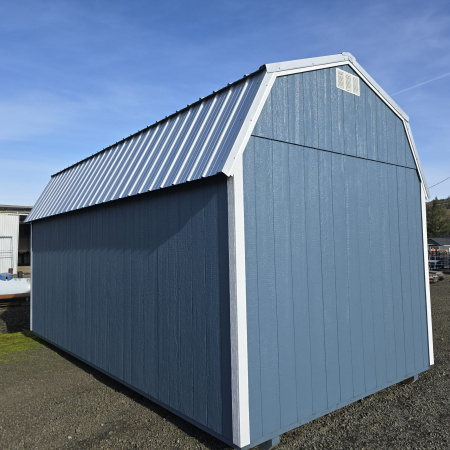 New SHED 2025 OLD HICKORY 10x20 WSLBX SIDE ENTRY LOFTED BARN BUILDING ...
