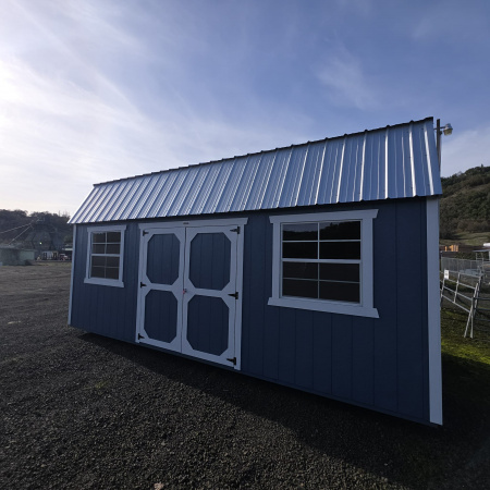 New SHED 2025 OLD HICKORY 10x20 WSLBX SIDE ENTRY LOFTED BARN BUILDING STORAGE