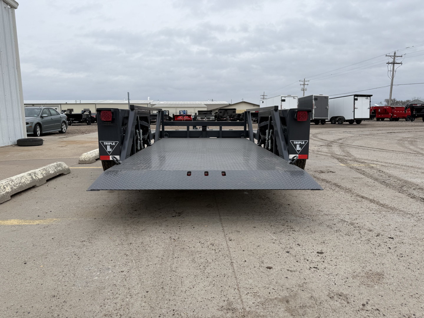 New 2026 Triple L 6' X 14' 10,000 Payload Tilt Trailer