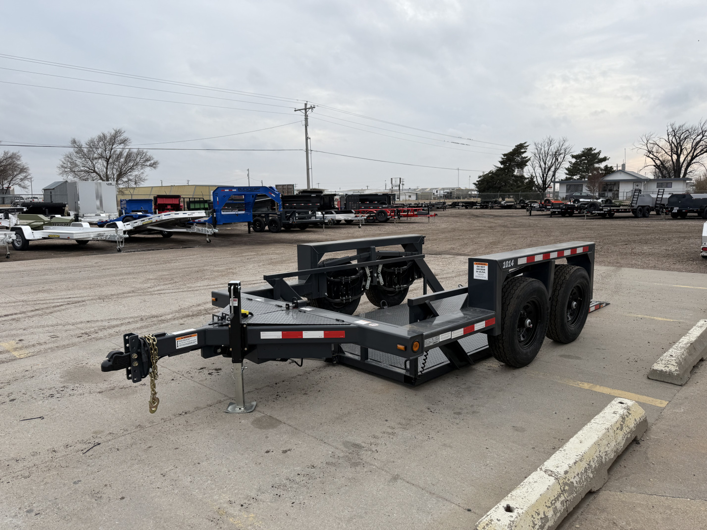 New 2026 Triple L 6' X 14' 10,000 Payload Tilt Trailer