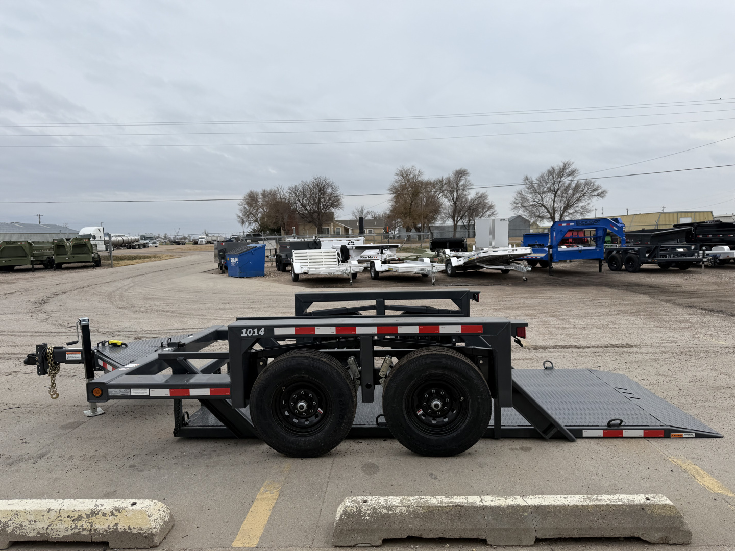 New 2026 Triple L 6' X 14' 10,000 Payload Tilt Trailer
