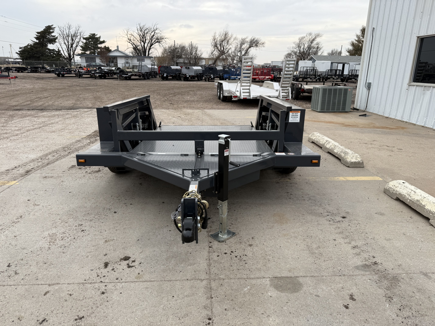 New 2026 Triple L 7610 75" X 10' 7000LB Payload Tilt Trailer