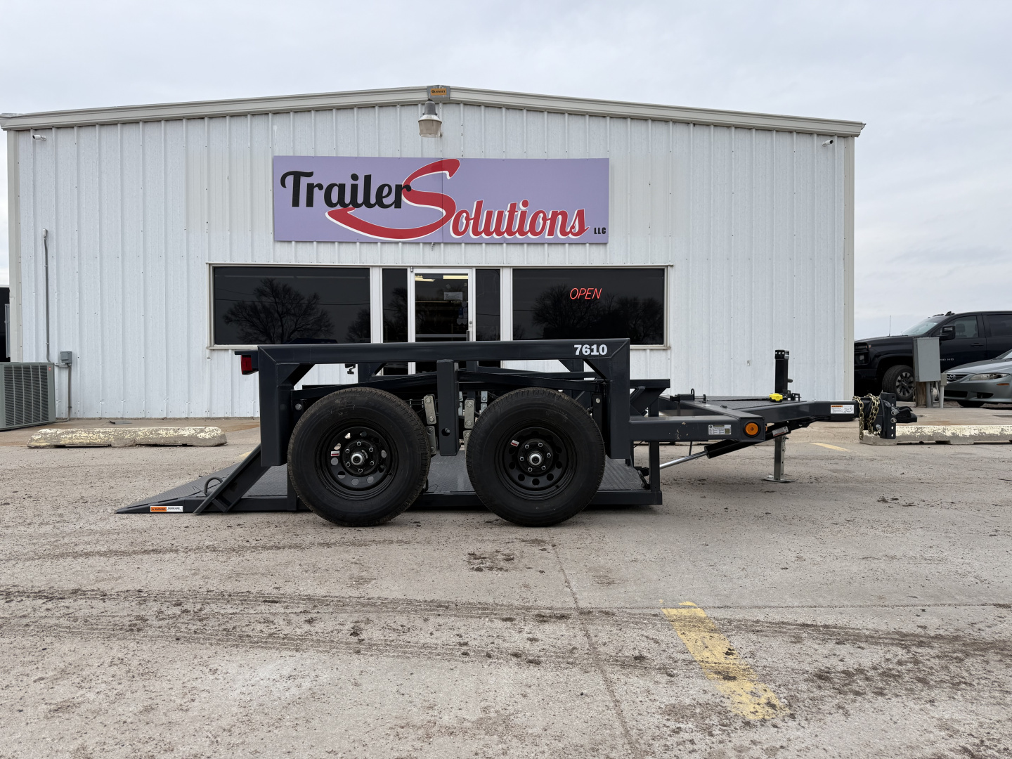 New 2026 Triple L 7610 75" X 10' 7000LB Payload Tilt Trailer