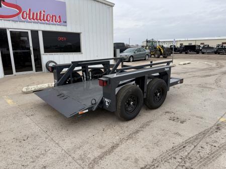 New 2026 Triple L 7610 75" X 10' 7000LB Payload Tilt Trailer