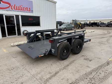 New 2026 Triple L 7610 75" X 10' 7000LB Payload Tilt Trailer