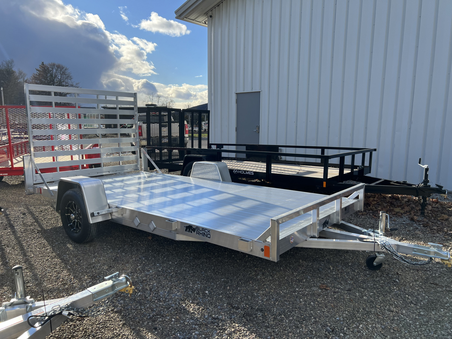 New 2026 Black Rhino 7X14 3K Utility Trailer