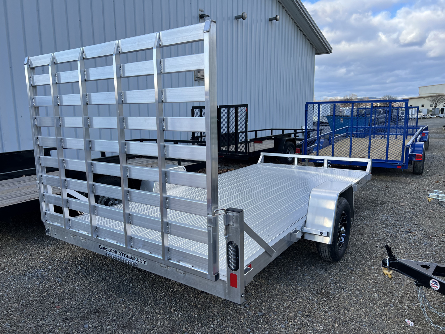 New 2026 Black Rhino 7X14 3K Utility Trailer