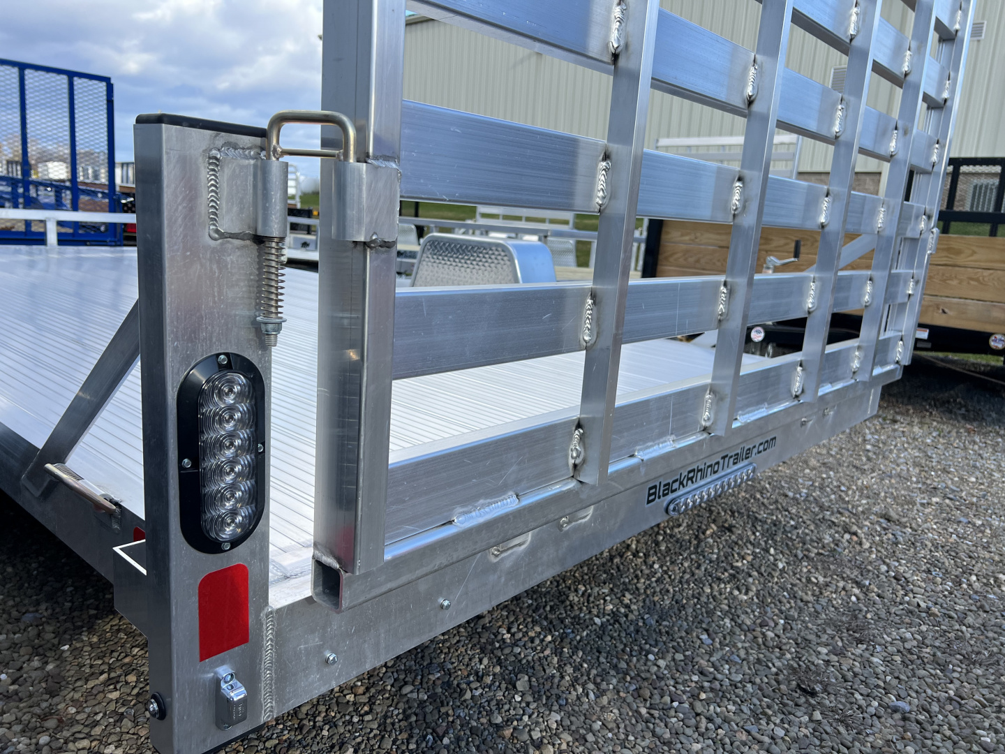 New 2026 Black Rhino 7X14 3K Utility Trailer