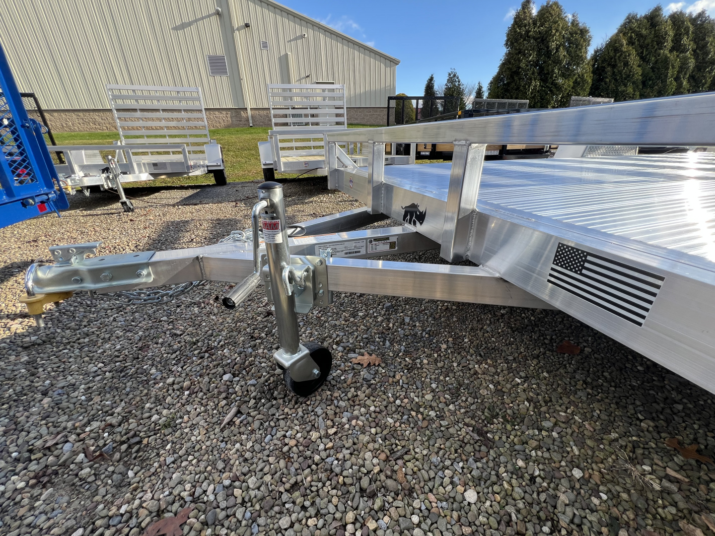 New 2026 Black Rhino 7X14 3K Utility Trailer