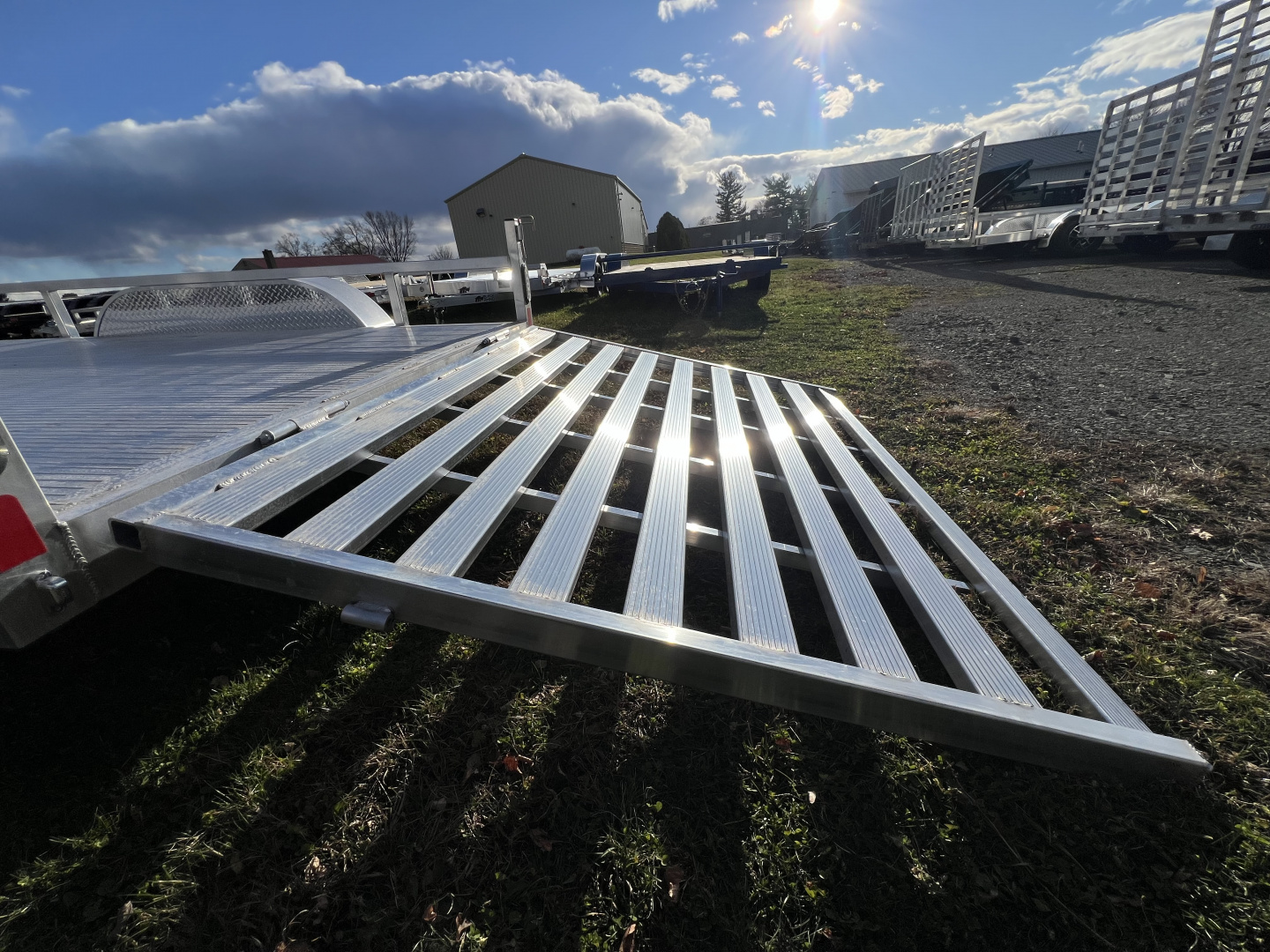 New 2025 Black Rhino 7X14 7K Utility Trailer