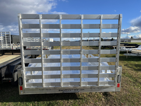 New 2025 Black Rhino 7X14 7K Utility Trailer