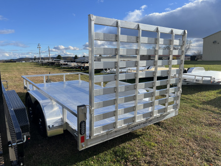 New 2025 Black Rhino 7X14 7K Utility Trailer