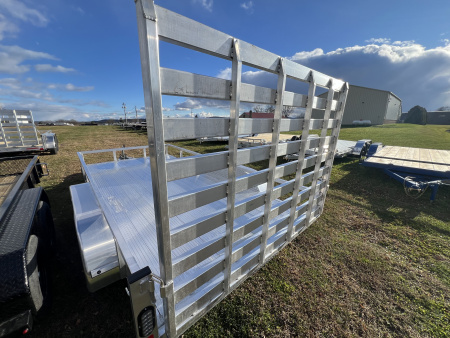 New 2025 Black Rhino 7X14 7K Utility Trailer