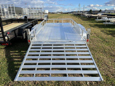 New 2025 Black Rhino 7X14 7K Utility Trailer