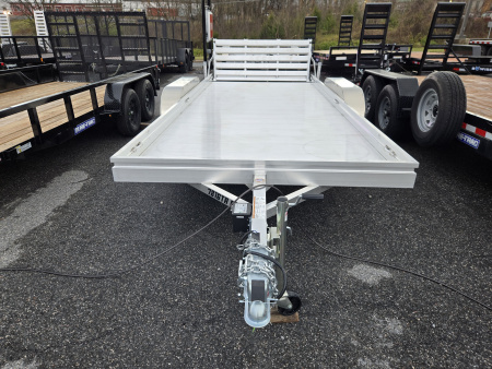 New 6.5 X 16 ALUMA ESA Aluminum Utility Trailer, 7k GVWR **w/ Bi-Fold Gate, Stab. Jacks, Rem. Fenders