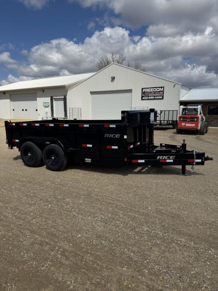 New 2026 Rice Trailers HD14 Dump Trailer