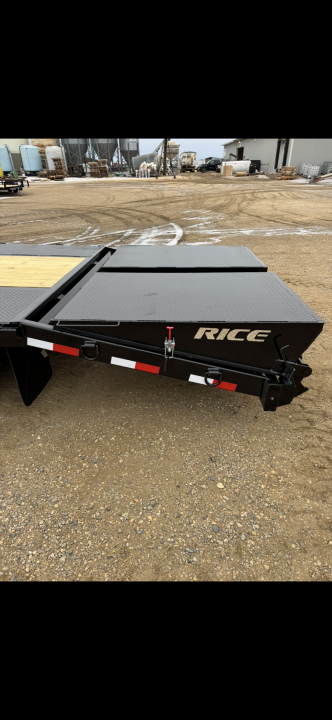 New 2026 Rice Trailers DOG22255 Deckover Trailer