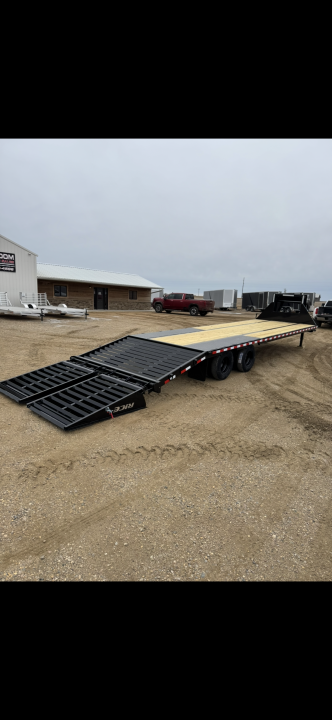 New 2026 Rice Trailers DOG22255 Deckover Trailer