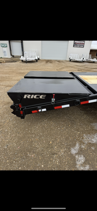 New 2026 Rice Trailers DOG22255 Deckover Trailer