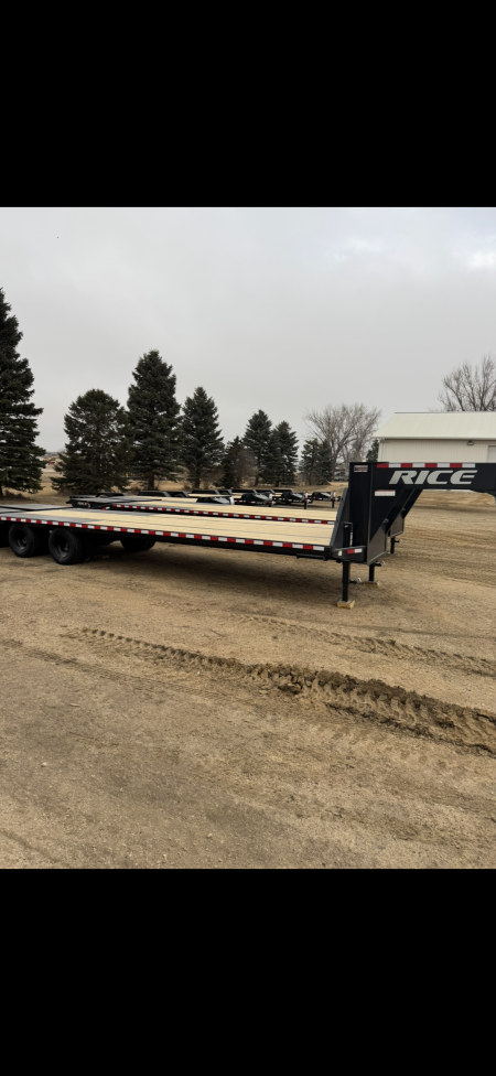 New 2026 Rice Trailers DOG22255 Deckover Trailer